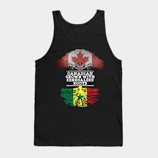 Canadian Grown With Senegalese Roots - Gift for Senegalese With Roots From Senegal Tank Top